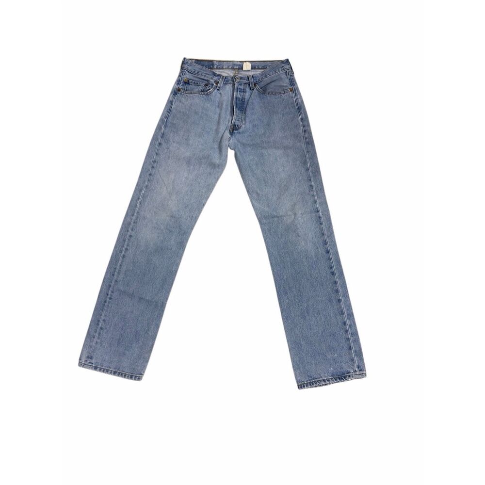 Levi's Straight Jeans in Light Blue Wash